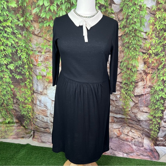ASOS Dresses & Skirts - ASOS Black Knit Sweater Dress, 18
